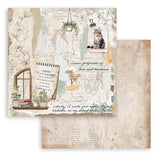 Stamperia 12"X12" Paper Pad, Create Happiness Secret Diary