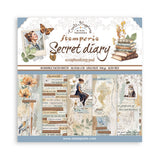 Stamperia 12"X12" Paper Pad, Create Happiness Secret Diary