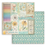 Stamperia 12X12 Paper Pad, Daisy Art