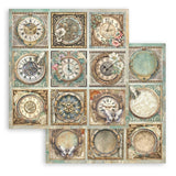 Stamperia 12X12 Paper Pad, Gardens of Time