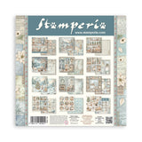 Stamperia 12X12 Paper Pad, White Christmas