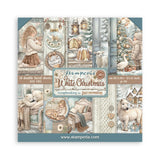 Stamperia 12X12 Paper Pad, White Christmas