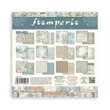 Stamperia 12X12 Backgrounds Paper Pad, White Christmas