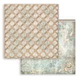 Stamperia 12X12 Backgrounds Paper Pad, White Christmas