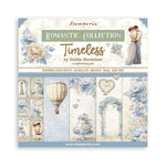 Stamperia  10 sheets.  8X8 Paper Pad, Timeless