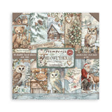 Stamperia 8X8 Paper Pad, The Owl's House