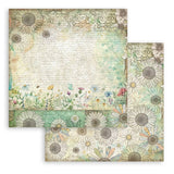 Stamperia 8X8 Paper Pad, Daisy Art