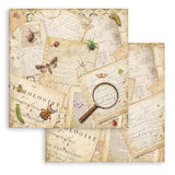 Stamperia 8X8 Paper Pad, All Around