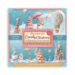 Stamperia  22 sheets.  8X8 Maxi Paper Pad, Candy Christmas