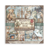 Stamperia 8X8 Maxi Paper Pad, The Owl's House