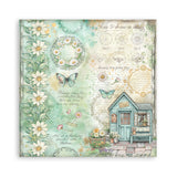 Stamperia 8X8 Maxi Paper Pad, Daisy Art