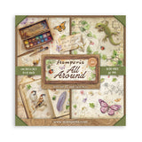 Stamperia 8X8 Maxi Paper Pad, All Around