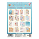 Stamperia Junk Journal Backgrounds + Stickers + Cut Outs, Candy Christmas