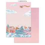 Stamperia Junk Journal Backgrounds + Stickers + Cut Outs, Candy Christmas