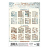 Stamperia Junk Journal Focus Points, White Christmas
