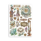 Stamperia A5 Washi Pad, Gardens of Time
