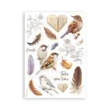 Stamperia A5 Washi Pad, All Around
