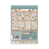 Stamperia A5 Washi Pad, White Christmas