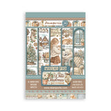 Stamperia A5 Washi Pad, White Christmas