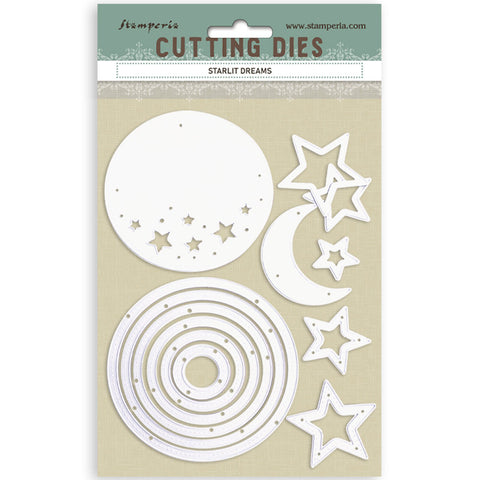 Stamperia  Cutting Dies A5-Starlit Dreams