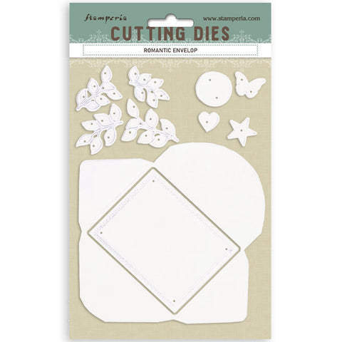 Stamperia  Cutting Dies A5- Romantic Envelope