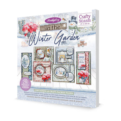 Hunkydorty Crafts Crafty Stash Pads - In the Winter Garden