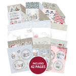 Hunkydorty Crafts Crafty Stash Pads - In the Winter Garden