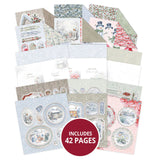 Hunkydorty Crafts Crafty Stash Pads - In the Winter Garden