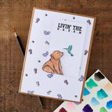 Spellbinders Wild Friends Clear Stamp Set by Josh Griffiths Studio