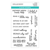 Spellbinders Snack Goals I Want It All! Bundle Stamp and Die sets