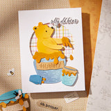 Spellbinders -Pooh's Hunny Pot Etched Dies