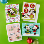 Spellbinders Say Cheese Classic Mouse Christmas Etched Dies for Coordinating Stamp Set from the Say Cheese Classic Mouse Christmas Collection
