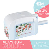 Spellbinders BLUE MIST PLATINUM SCOUT DIE CUTTING AND EMBOSSING MACHINE - 3.5" PLATFORM