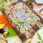 Honey Bee Stamps Grain & Grunge Paper Pad 6x8.5 - 24 Double-Sided Sheets