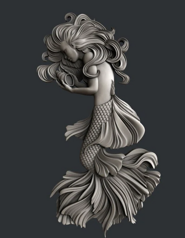Zuri Mermaid Whispers silicone mold