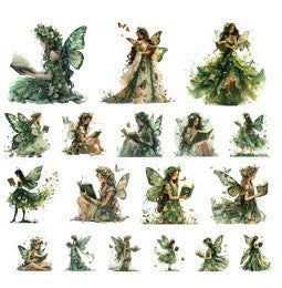 Simply Stated - Forest Fairy Tales Book Fairies Ephemera