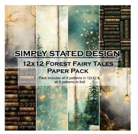 Simply Stated - Forest Fairy Tales 12x12 Paper Pack
