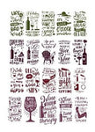 Simply Stated - Wine Country Sentiments Ephemera