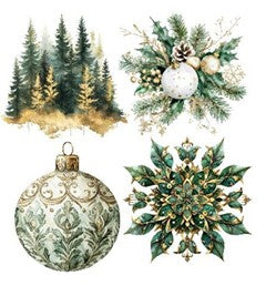 Simply Stated - Golden Evergreen XL Ephemera