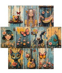 Simply Stated - Project Base Beautiful Hippie Card
