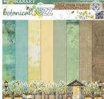 49 And Market Collection Pack 12"X12" Botanical Buzz Solids