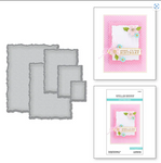 Spellbinders Nestabilities Dies Deckled Rectangles Large