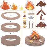 Honey Bee Stamps -Lovely Layers: Firepit - Honey Cuts