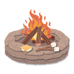 Honey Bee Stamps -Lovely Layers: Firepit - Honey Cuts