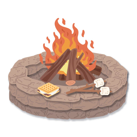 Honey Bee Stamps -Lovely Layers: Firepit - Honey Cuts