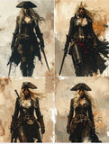 GenArt CA album collage Univers mystérieux du monde des pirates (coup de coeur Josée)