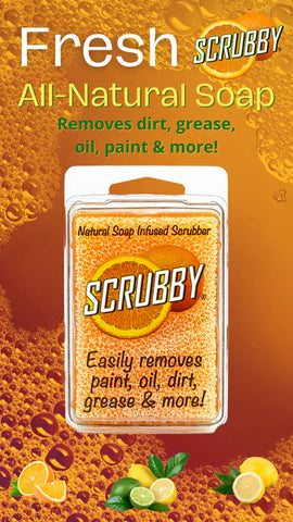 Scrubby Soap - Original Orange