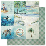 PAPER ROSE Seaside Memories Basics 6x6 Paper Collection