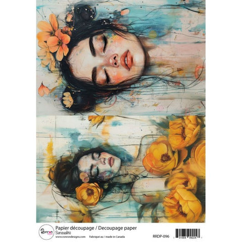 Ronron designs -Papier de riz: Sensualité