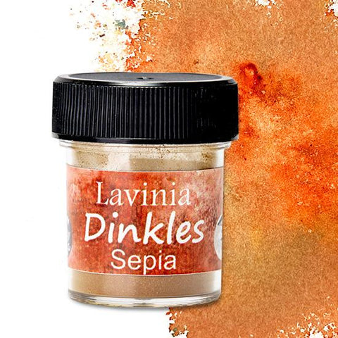 Lavinia -Dinkles Ink Powder Sepia